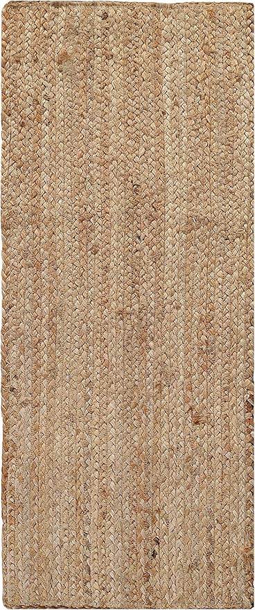 Jute Braided Table Runner, Natural - 13x36 Inches, Decorative Rustic Accent Boho Reversible Runners for Wedding Parties, Kitchen, Dining Decor | Farmhouse Small Rattan Table Mat for Outdoor Indoor Use