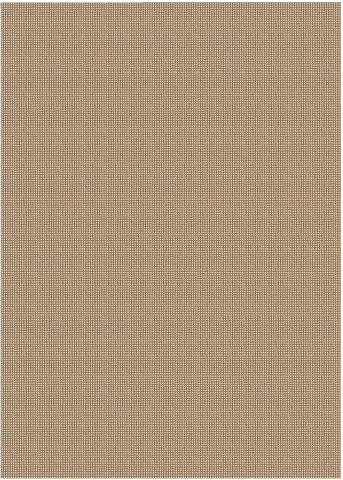 IOHOUZE Washable Area Rug 5x7 Non Slip Rubber Backed Woven Rugs for Living Room, Dining Room Rugs Bedroom Rug, Floor Carpet for Living Room Nursery Office, Orange/Tan/Brown