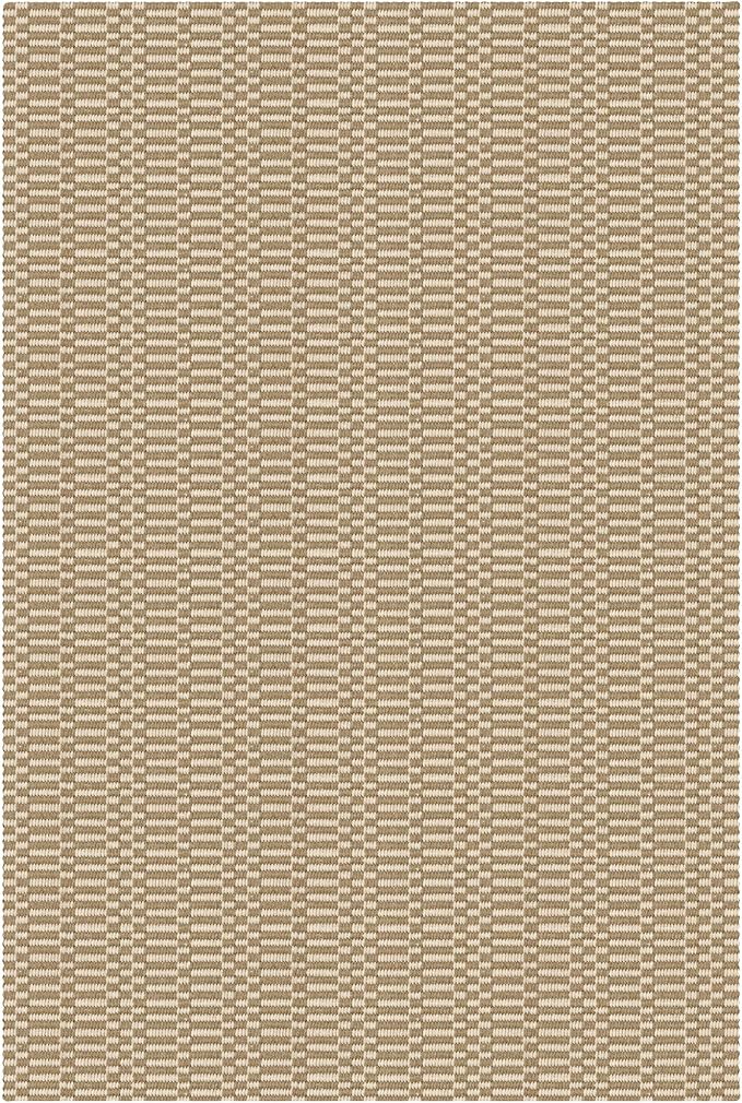 KOZYFLY Washable Area Rug 2x3 Ft Small Entryway Rug Indoor Door Mat Throw Rugs with Rubber Backing, Braided Cotton Floor Carpet for Front Entrance Bathroom Kitchen Foyer, Sand/Ivory