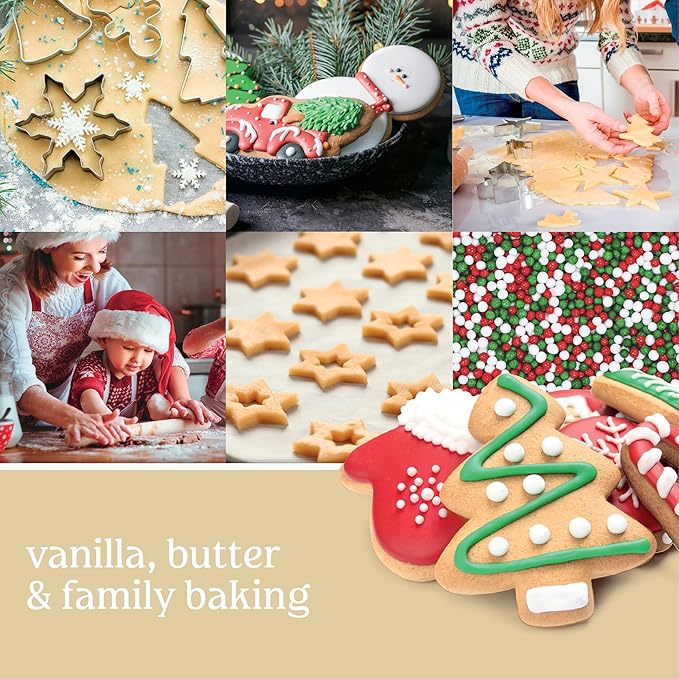 Yankee Candle Christmas Cookie Scented Classic 22oz Large Jar Single Wick Candle Over 110 Hours of Burn Time