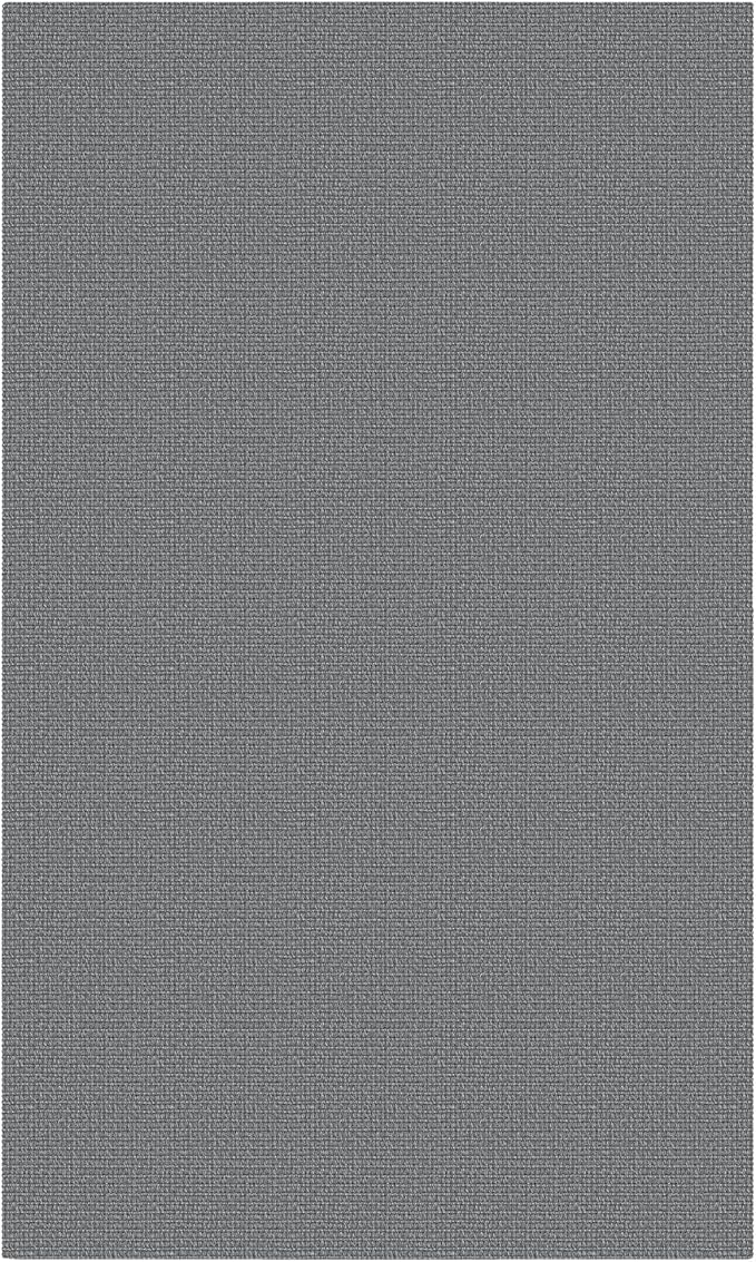KOZYFLY Washable Area Rug for Living Room 5x7 Ft Non Slip Rubber Backed Bedroom Rug Braided Cotton Dining Room Rug, Floor Carpet for Living Room Dining Room Bedroom, Grey