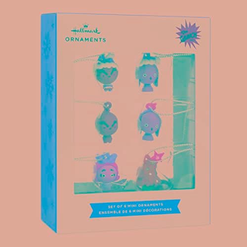 Hallmark Dr. Seuss How The Grinch Stole Christmas! Miniature Christmas Ornaments, Set of 6 - Image 6